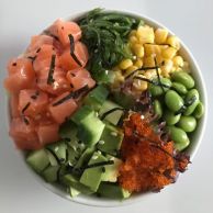 Poke bowl zalm      